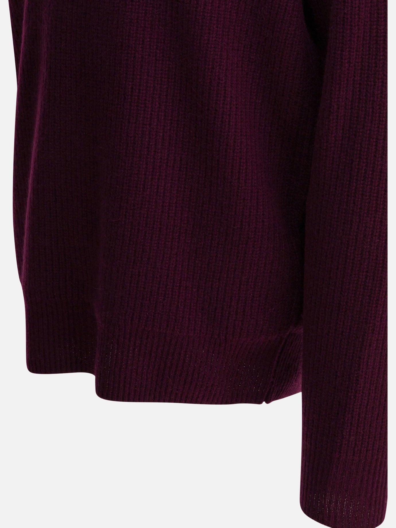 Crewneck sweaters Solid colour  Bordeaux - Alex Mill Men | PDP | VIETTI Online Store | Zoom-Modal_4
