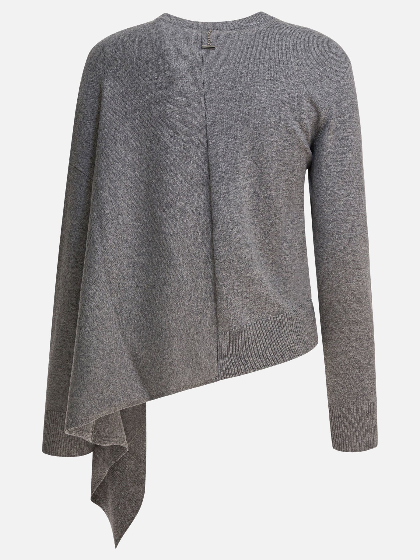 Crewneck sweaters Tinta unita  Grey - Alexander McQueen Women | PDP | VIETTI Online Store | thumbnail_2