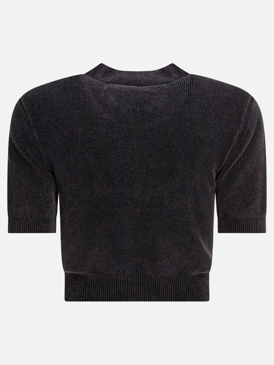 Crewneck t-shirts Logo  Black - Alexander Wang Women | PDP | VIETTI Online Store | 2
