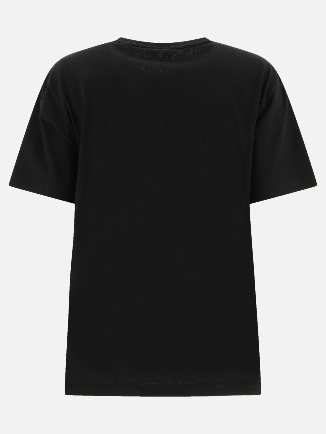 Crewneck t-shirts Solid colour  Black - Alexander Wang Women | PDP | VIETTI Online Store | Zoom-Modal_2
