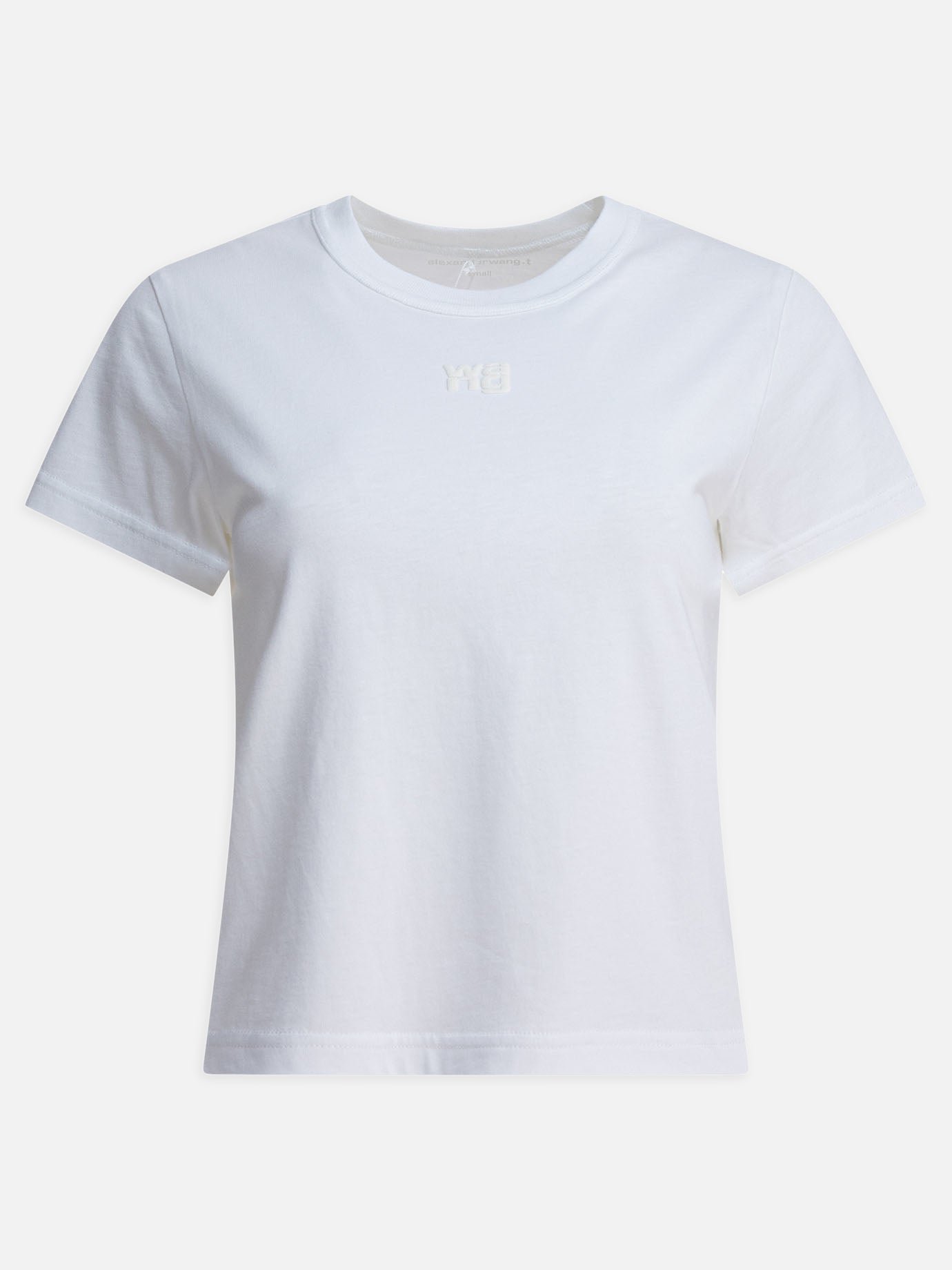 Crewneck t-shirts Logo  White - Alexander Wang Women | PDP | VIETTI Online Store | thumbnail