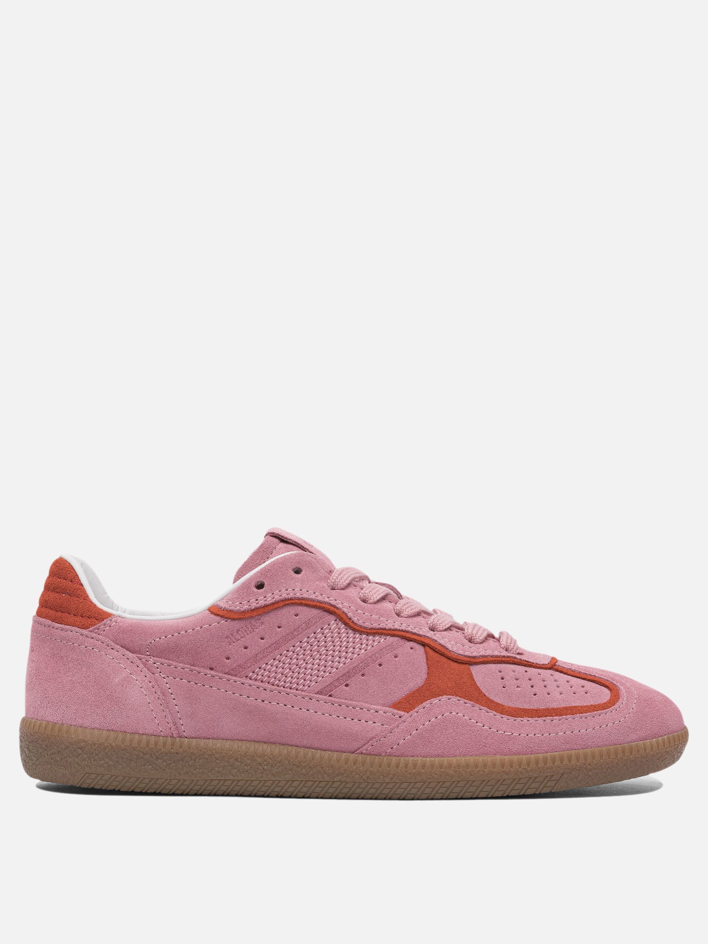 Low top sneakers 100% cow suede - 100% rubber  Pink - Alohas Women | PDP | VIETTI Online Store | Zoom-Modal
