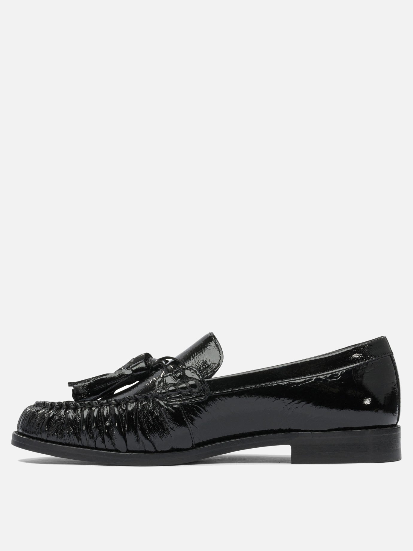 Loafers 100% goat leather - 100% cuerolite  Black - Alohas Women | PDP | VIETTI Online Store | Zoom-Modal_3
