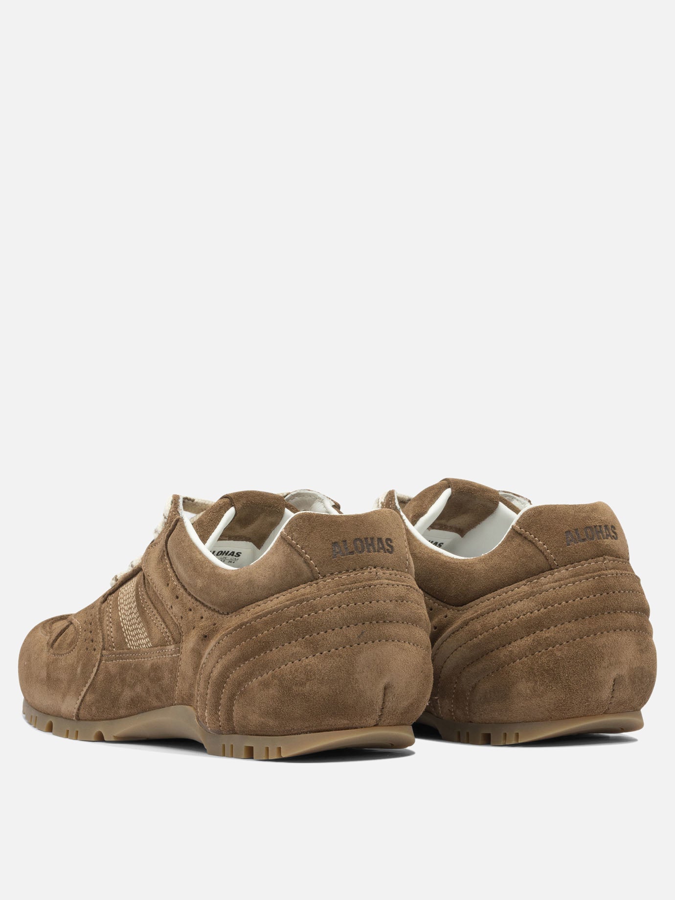 Low top sneakers 100% cow leather - 100% rubber  Brown - Alohas Men | PDP | VIETTI Online Store | Zoom-Modal_4
