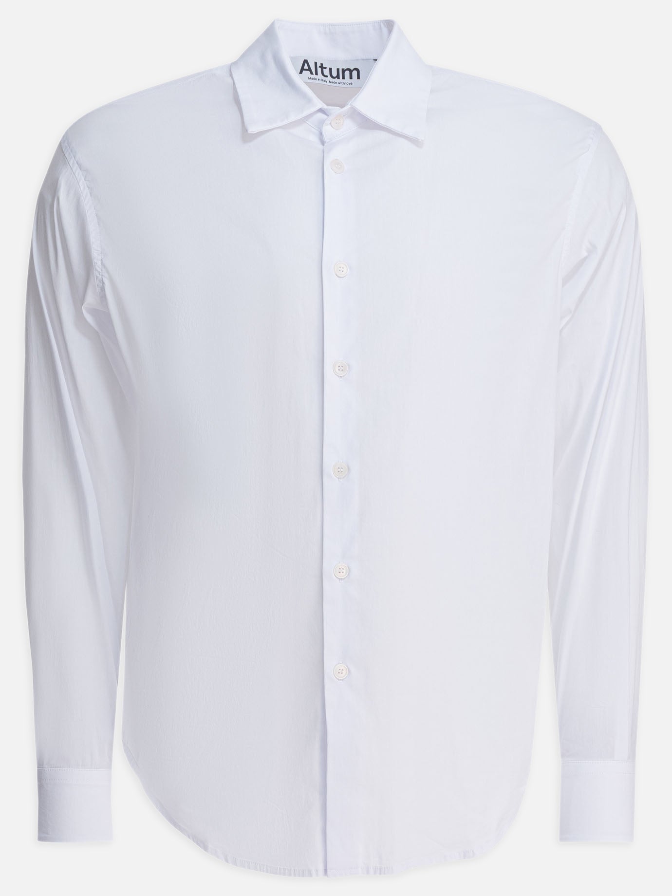 Formal shirts Solid colour  White - Altum Men | PDP | VIETTI Online Store | Zoom-Modal
