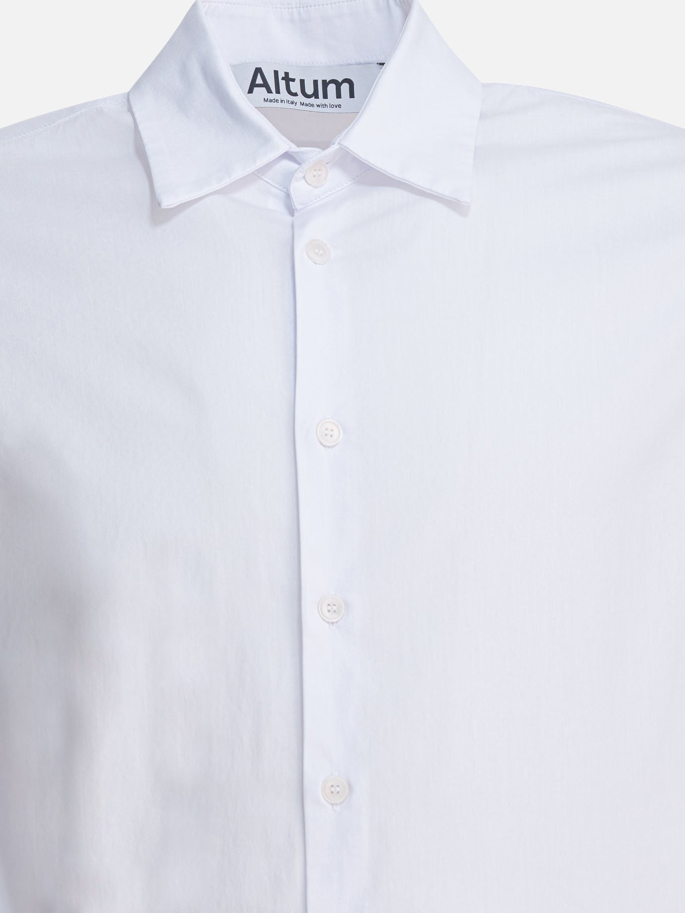 Formal shirts Solid colour  White - Altum Men | PDP | VIETTI Online Store | Zoom-Modal_3
