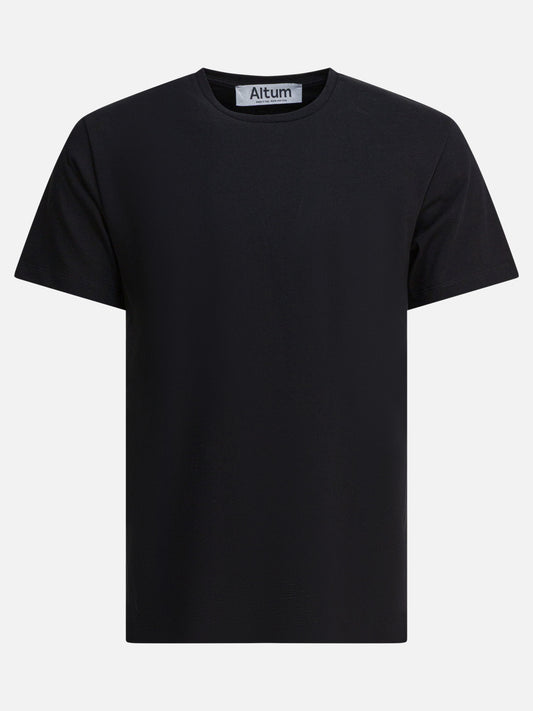 Crewneck t-shirts Solid colour  Black - Altum Men | PLP | VIETTI Online Store 

