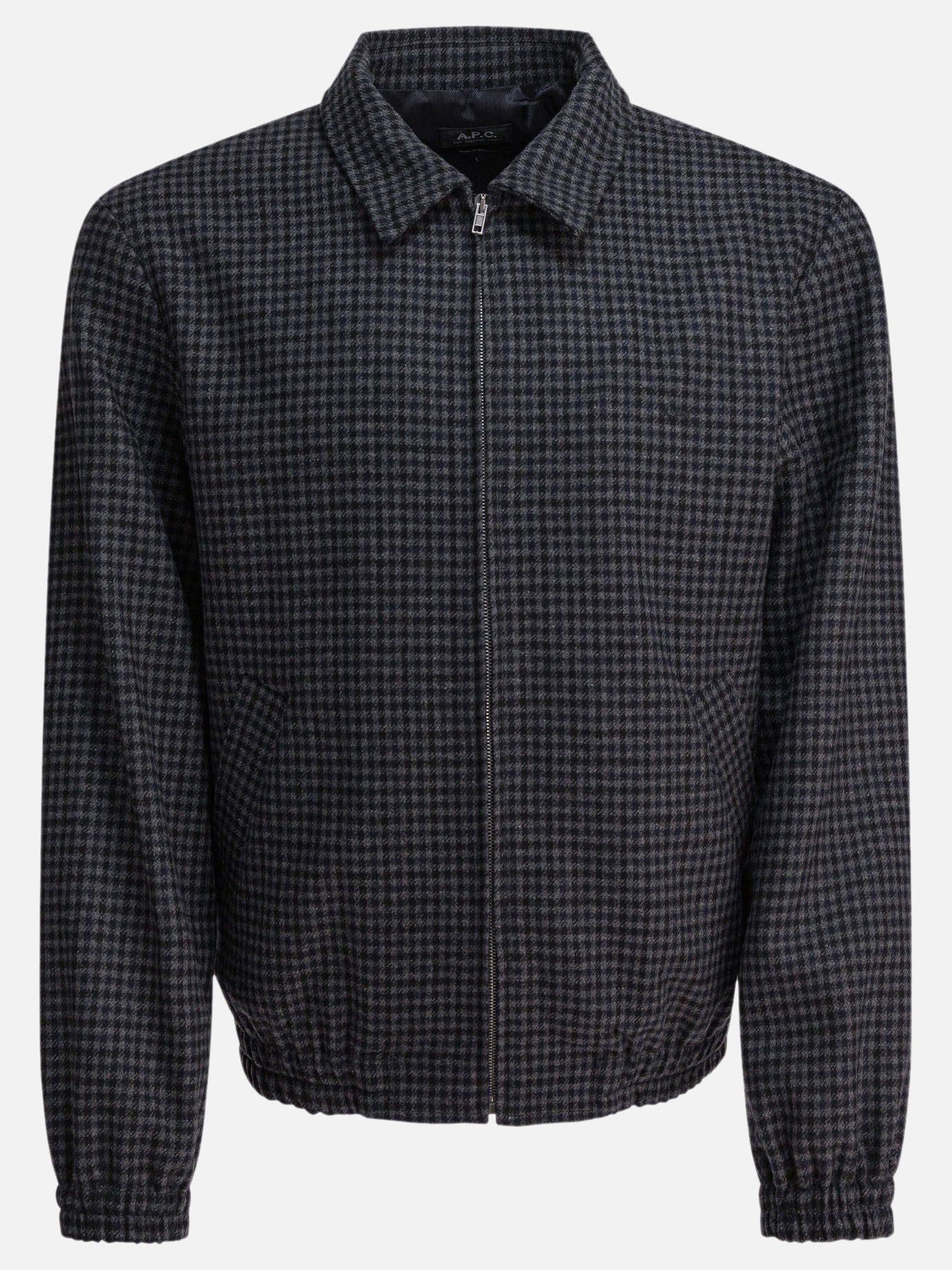 Overshirt jackets Houndstooth  Grey - A.P.C. Men | PDP | VIETTI Online Store | Zoom-Modal
