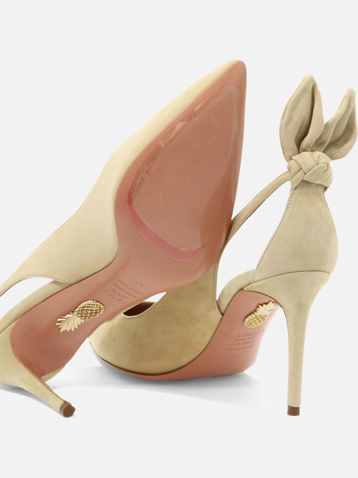 Pumps 100% suede - 100% leather  Beige - Aquazzura Women | PDP | VIETTI Online Store | Zoom-Modal_5
