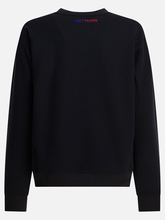 Crewnecks Logo  Black - Arc'teryx Women | PDP | VIETTI Online Store | 2
