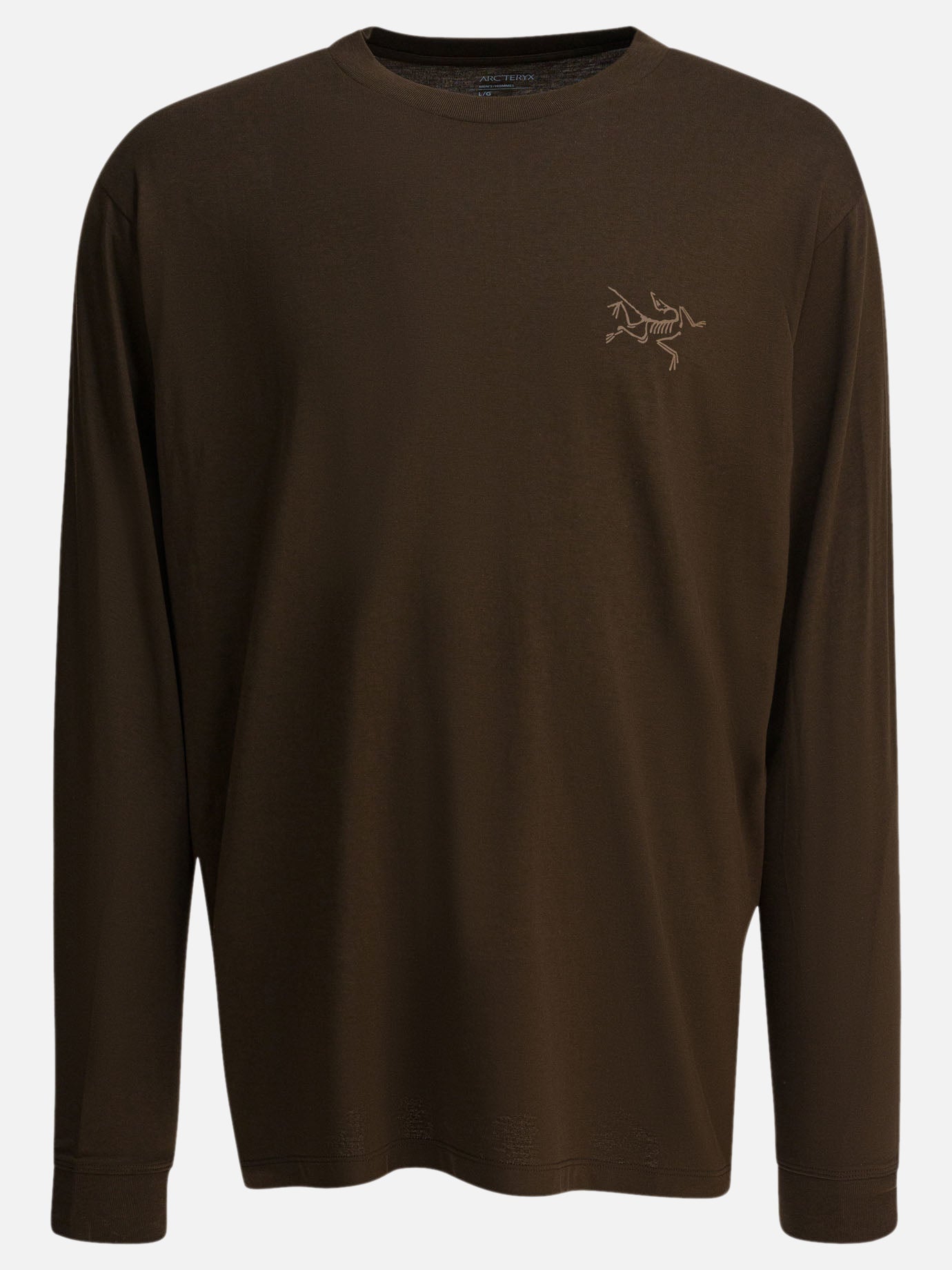Crewneck t-shirts Logo  Brown - Arc'teryx Men | PDP | VIETTI Online Store | Zoom-Modal
