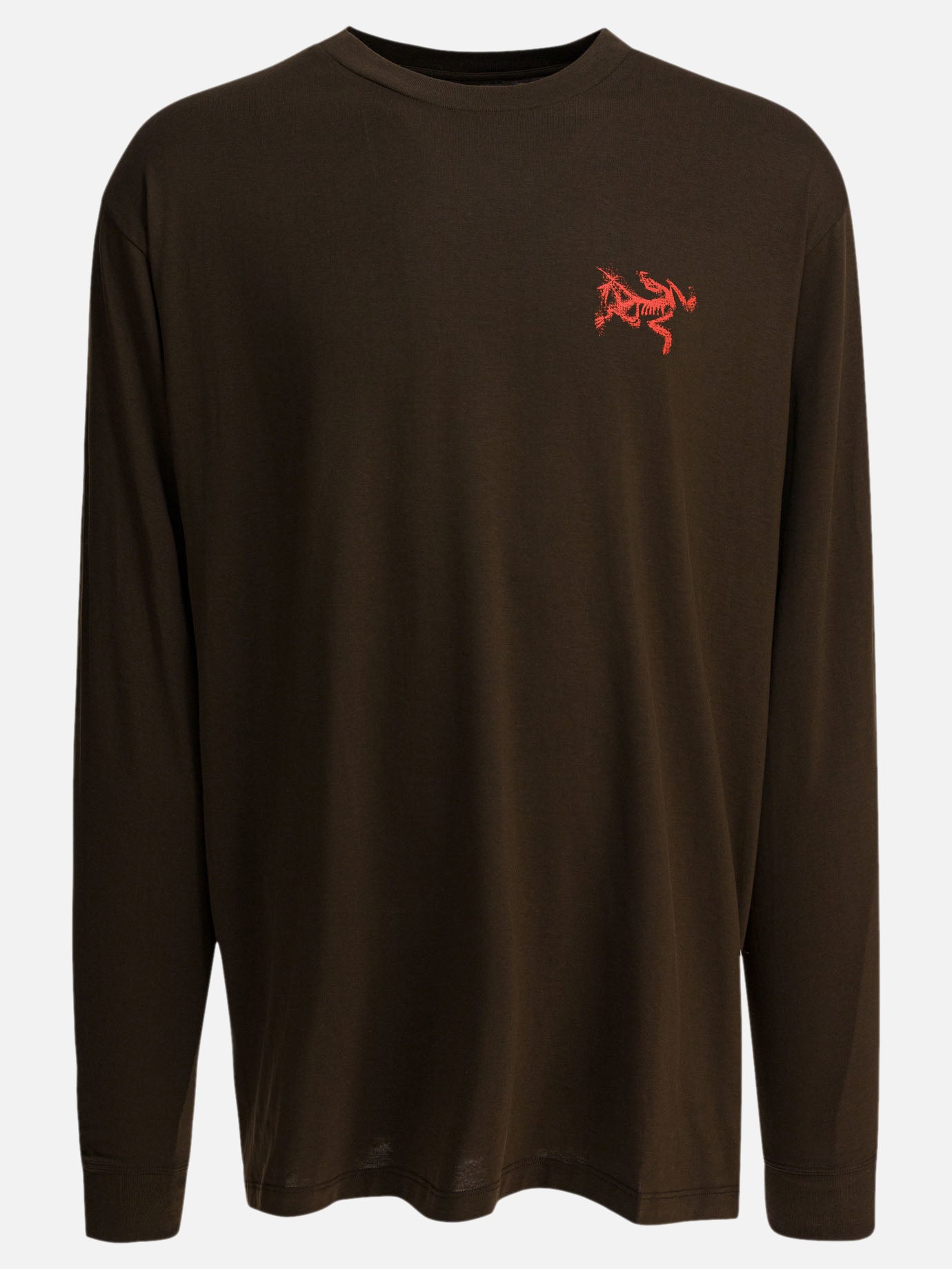 Crewneck t-shirts Logo  Brown - Arc&#39;teryx Men | PDP | VIETTI Online Store | thumbnail
