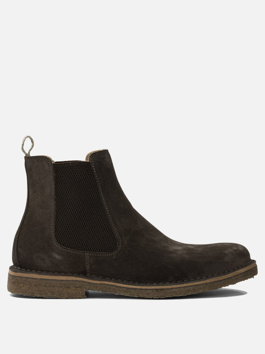 Pull-on boots 100% suede - 100% rubber  Brown - Astorflex Men | PLP | VIETTI Online Store 
