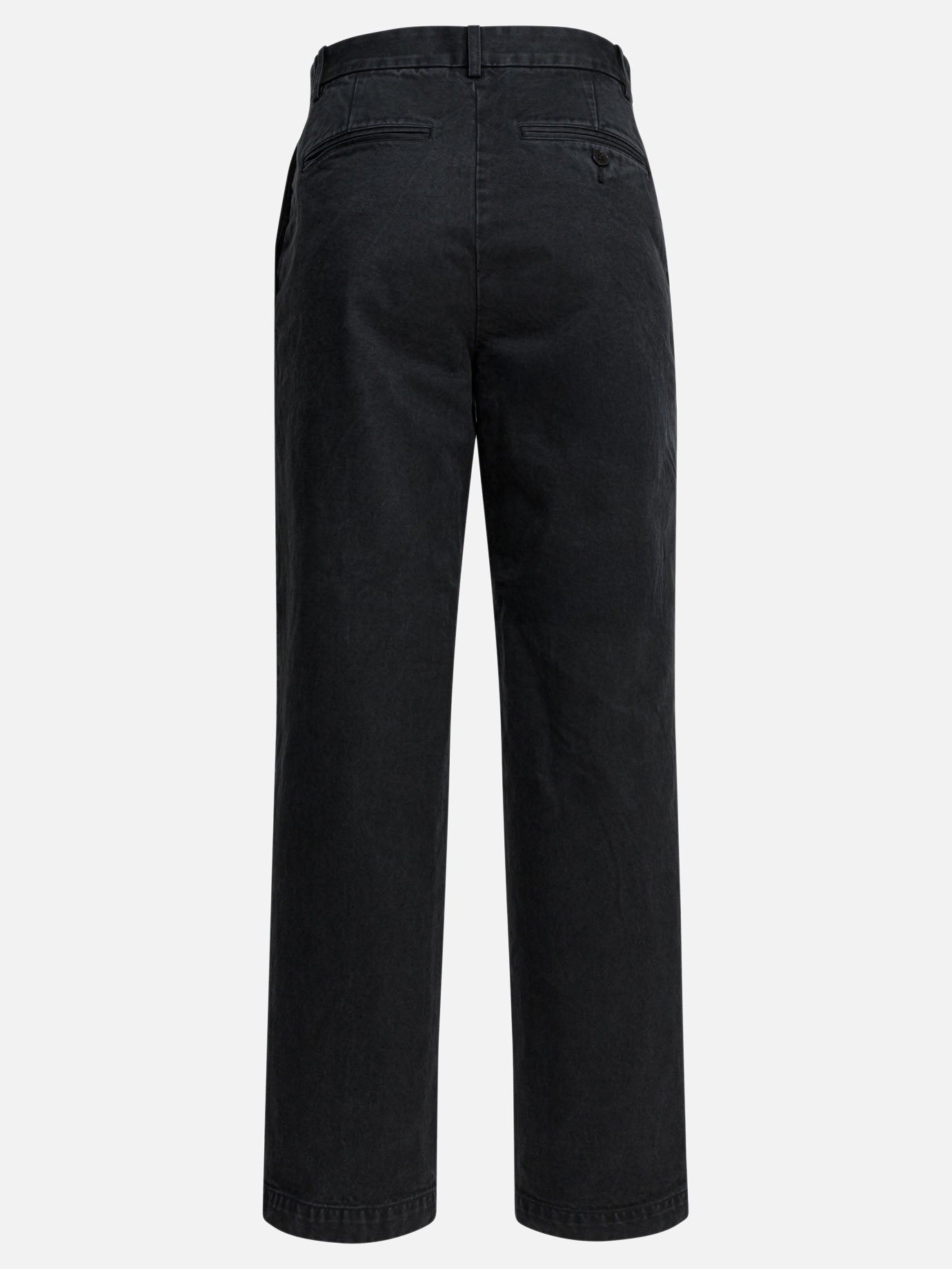 Leisure trousers Solid colour  Black - Auralee Women | PDP | VIETTI Online Store | Zoom-Modal_2
