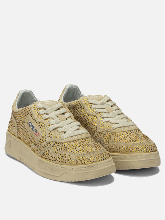 Low top sneakers 100% cow leather - 100% rubber  Beige - Autry Women | PLP | VIETTI Online Store | 2
