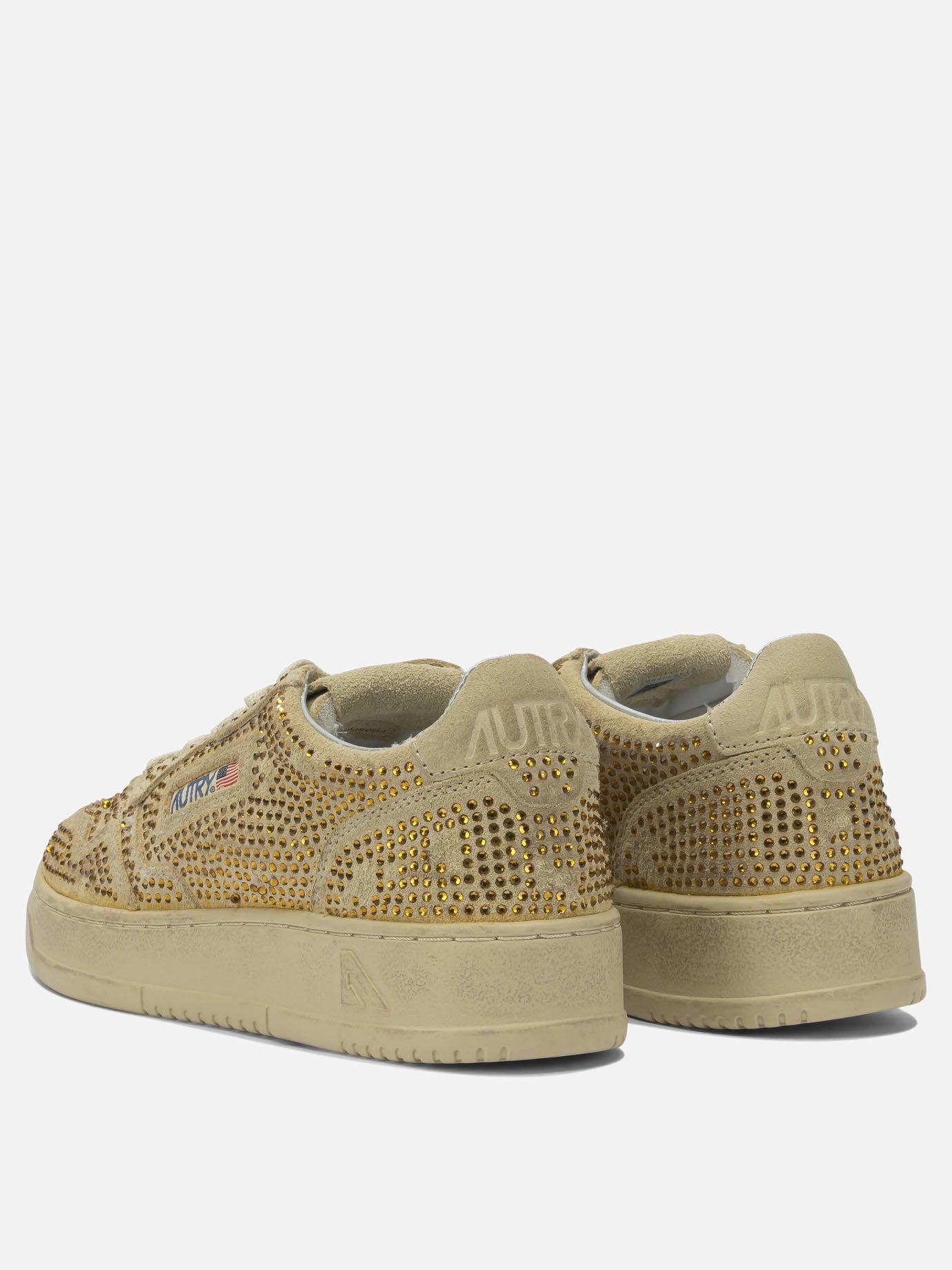 Low top sneakers 100% cow leather - 100% rubber  Beige - Autry Women | PDP | VIETTI Online Store | thumbnail_4