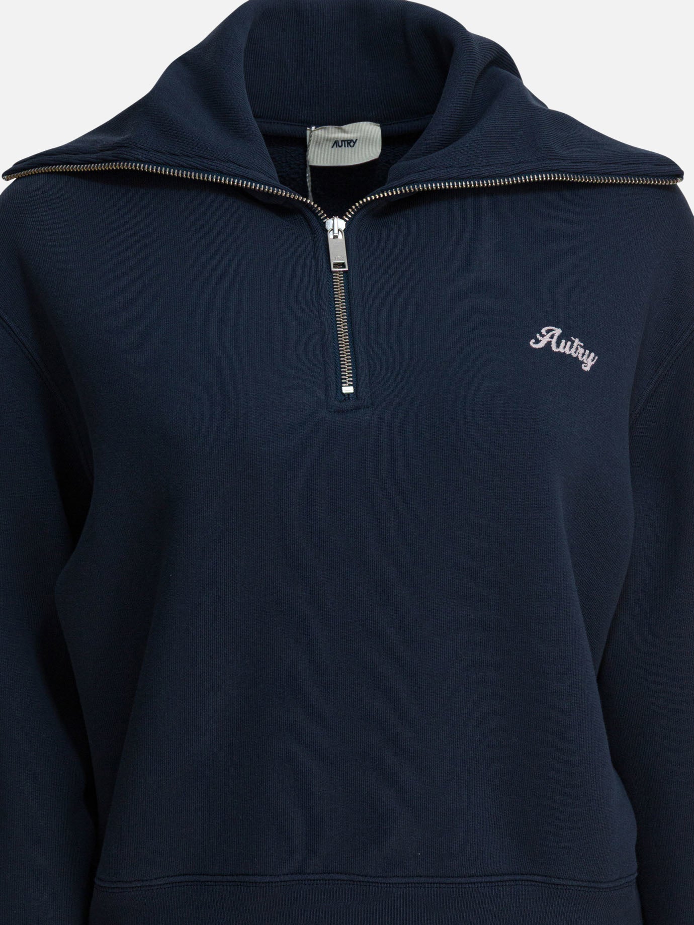 Half zip sweatshirts Logo  Blue - Autry Women | PDP | VIETTI Online Store | thumbnail_3