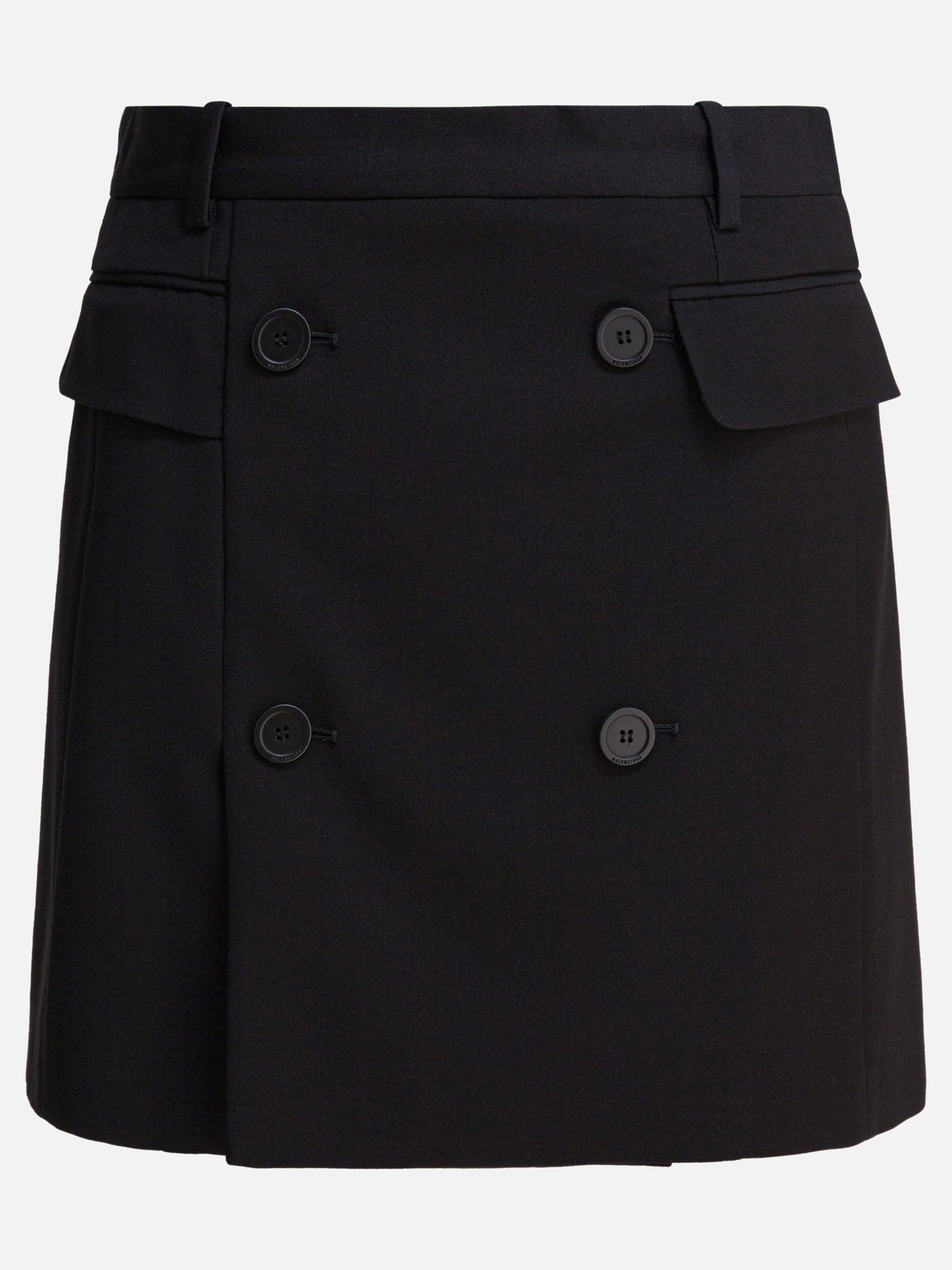 Miniskirts Solid colour  Black - Balenciaga Women | PDP | VIETTI Online Store | thumbnail