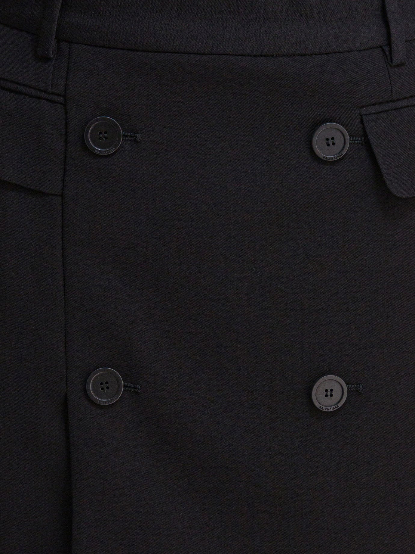 Miniskirts Solid colour  Black - Balenciaga Women | PDP | VIETTI Online Store | Zoom-Modal_3
