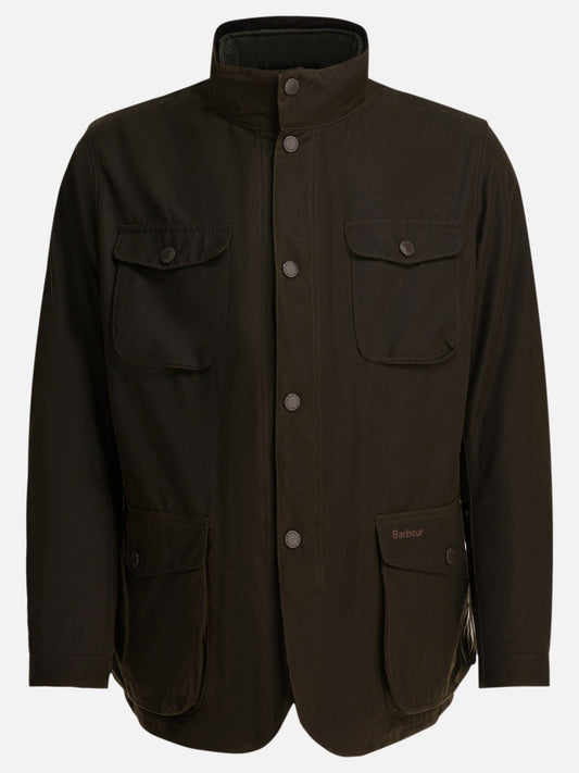 Quilted & Utility Jackets Solid colour  Green - Barbour Men | PLP | VIETTI Online Store 
