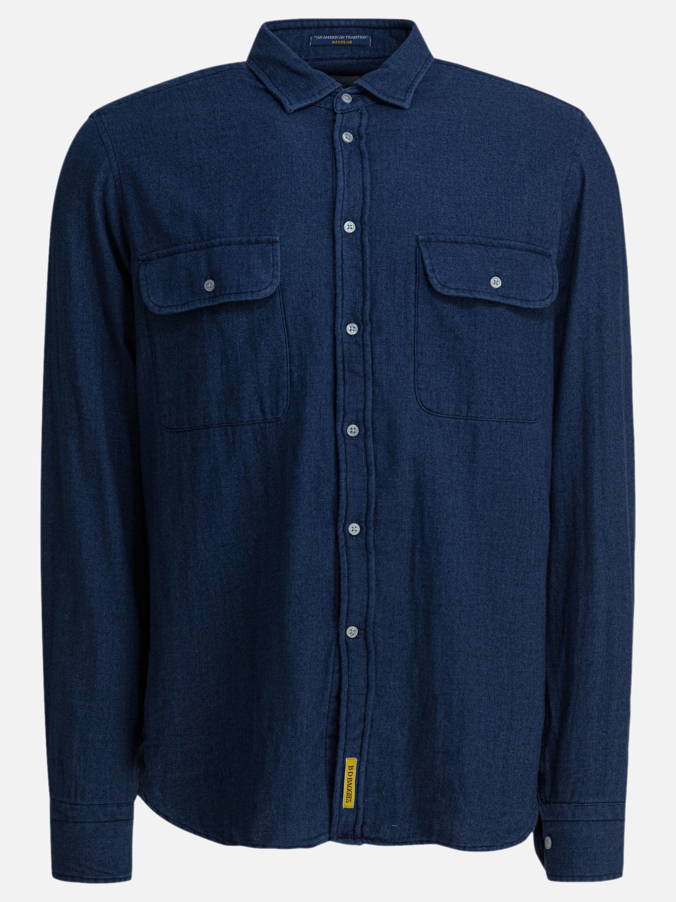 Casual shirts Solid colour  Blue - BD BAGGIES Men | PDP | VIETTI Online Store | thumbnail