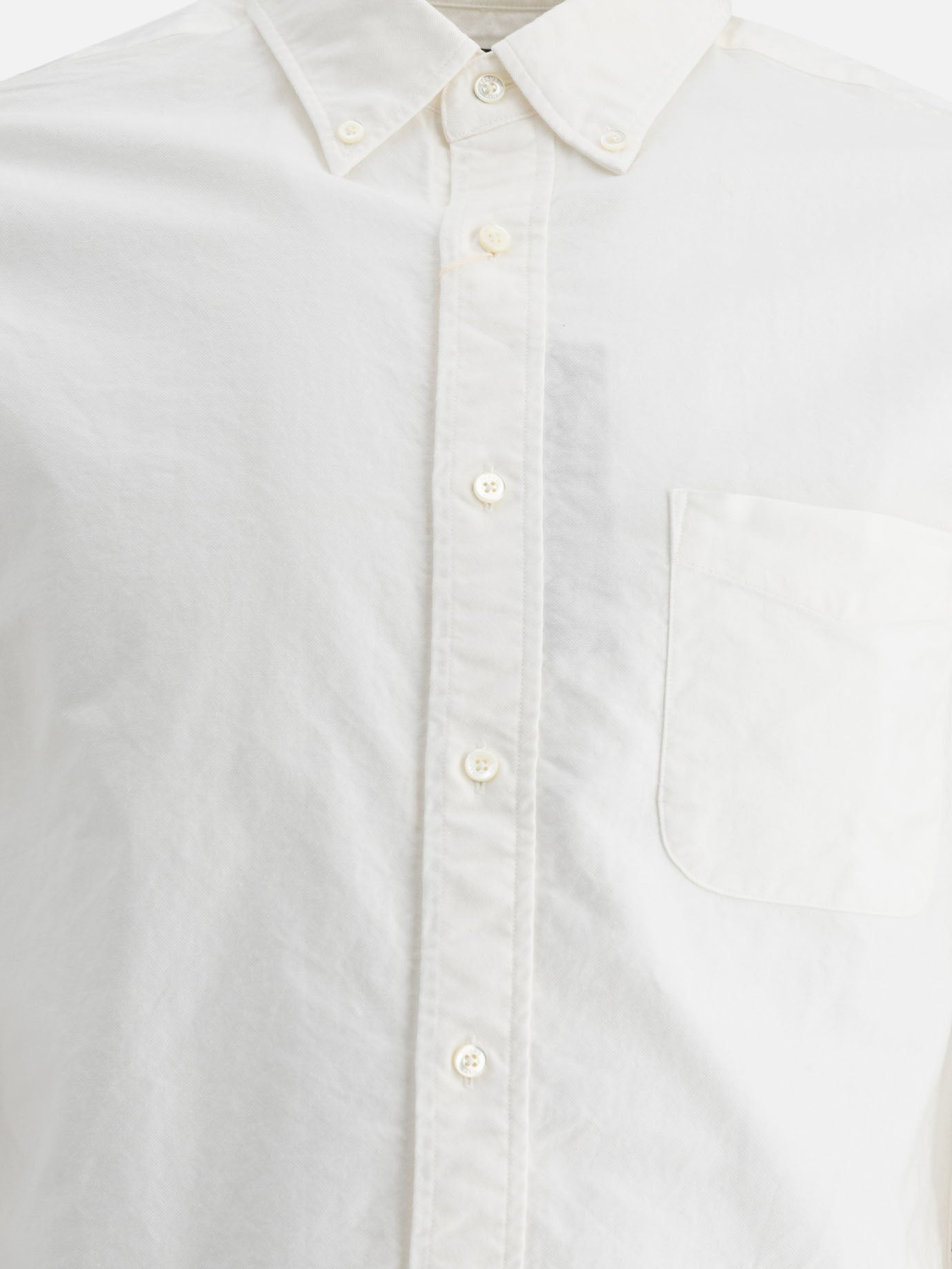 Casual shirts Solid colour  White - Beams Plus Men | PDP | VIETTI Online Store | Zoom-Modal_3
