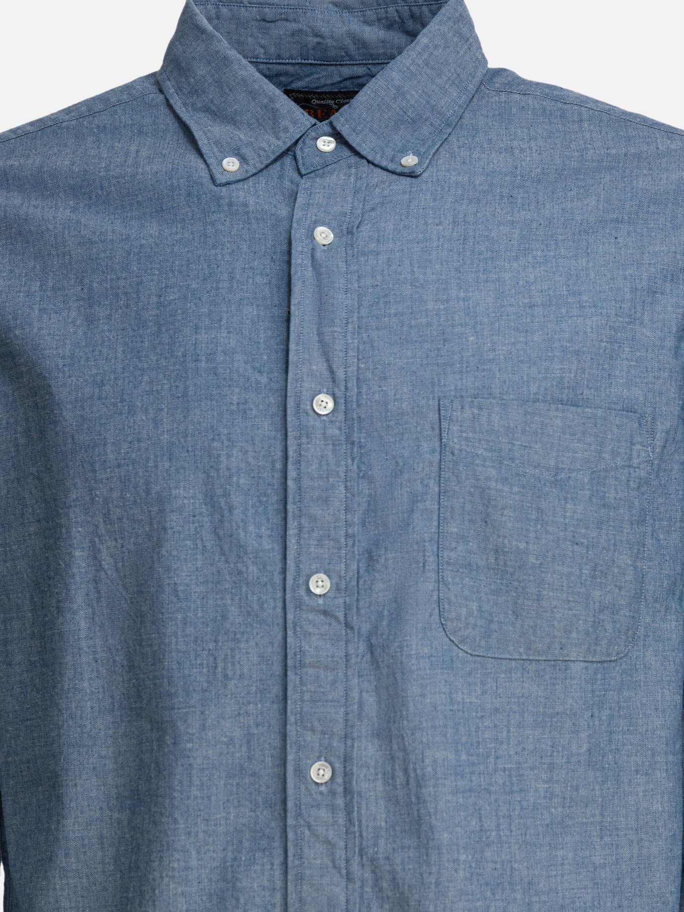 Casual shirts Solid colour  Light blue - Beams Plus Men | PDP | VIETTI Online Store | Zoom-Modal_3
