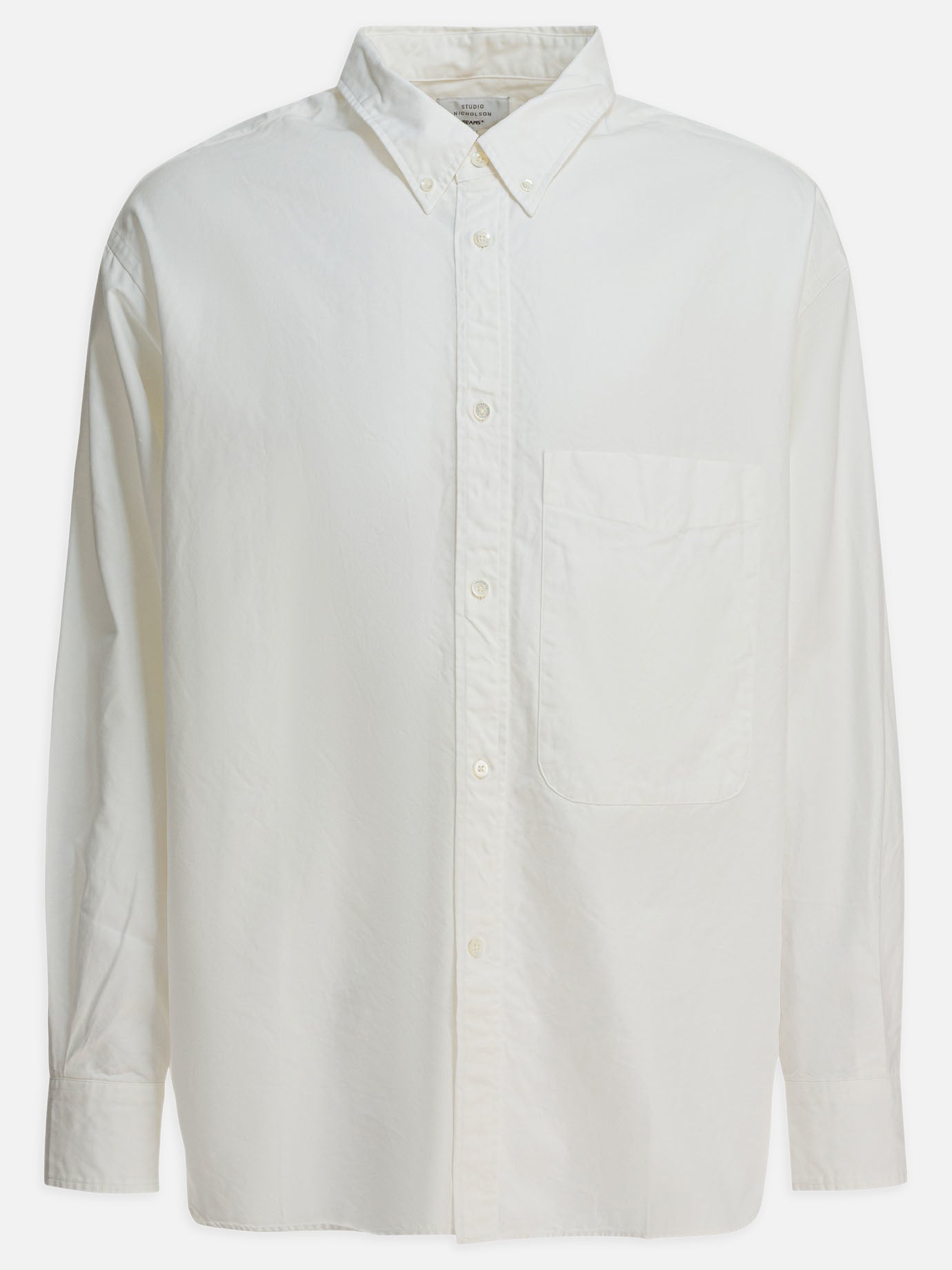 Formal shirts Solid colour  White - Beams Plus Men | PDP | VIETTI Online Store | thumbnail