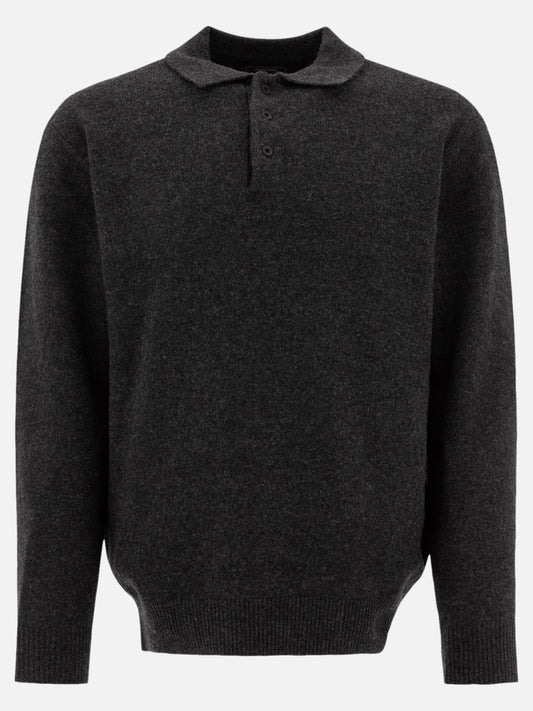 Polo shirts with buttons Solid colour  Grey - Beams Plus Men | PLP | VIETTI Online Store 
