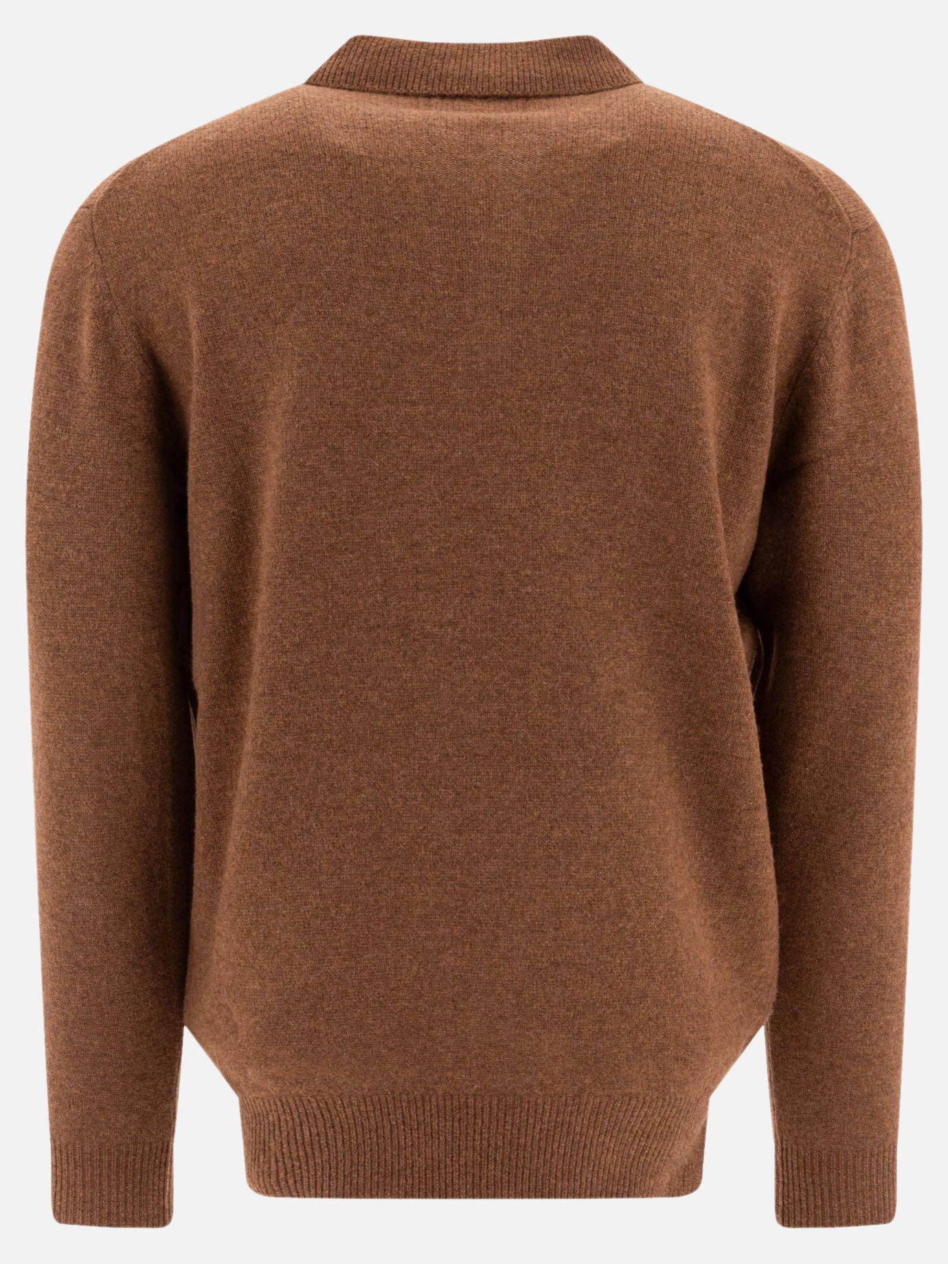 Polo shirts with buttons Solid colour  Brown - Beams Plus Men | PDP | VIETTI Online Store | thumbnail_2