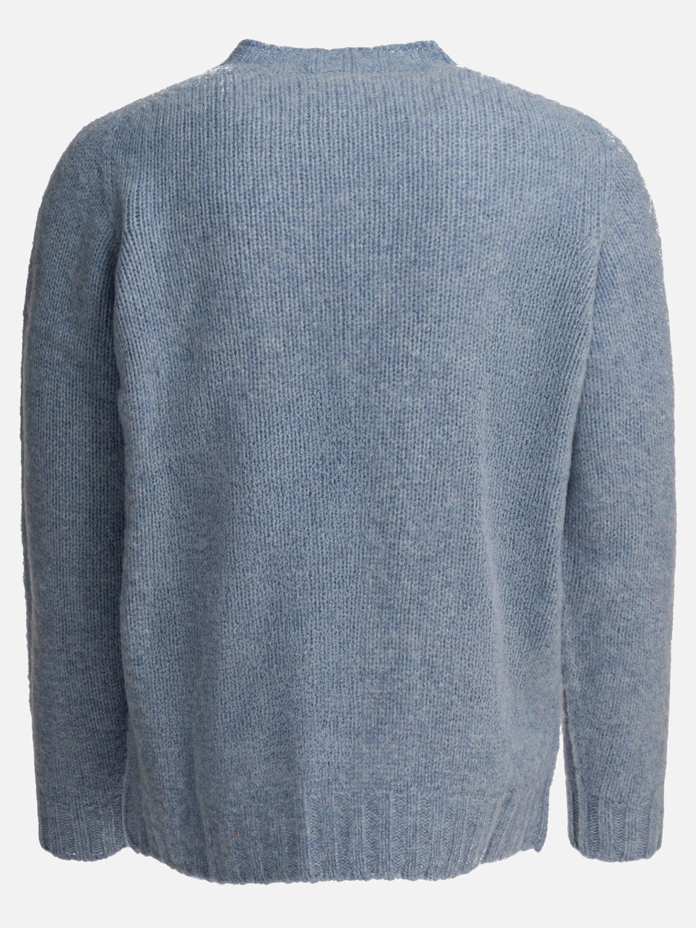 Crewneck sweaters Solid colour  Light blue - Beams Plus Men | PDP | VIETTI Online Store | thumbnail_2