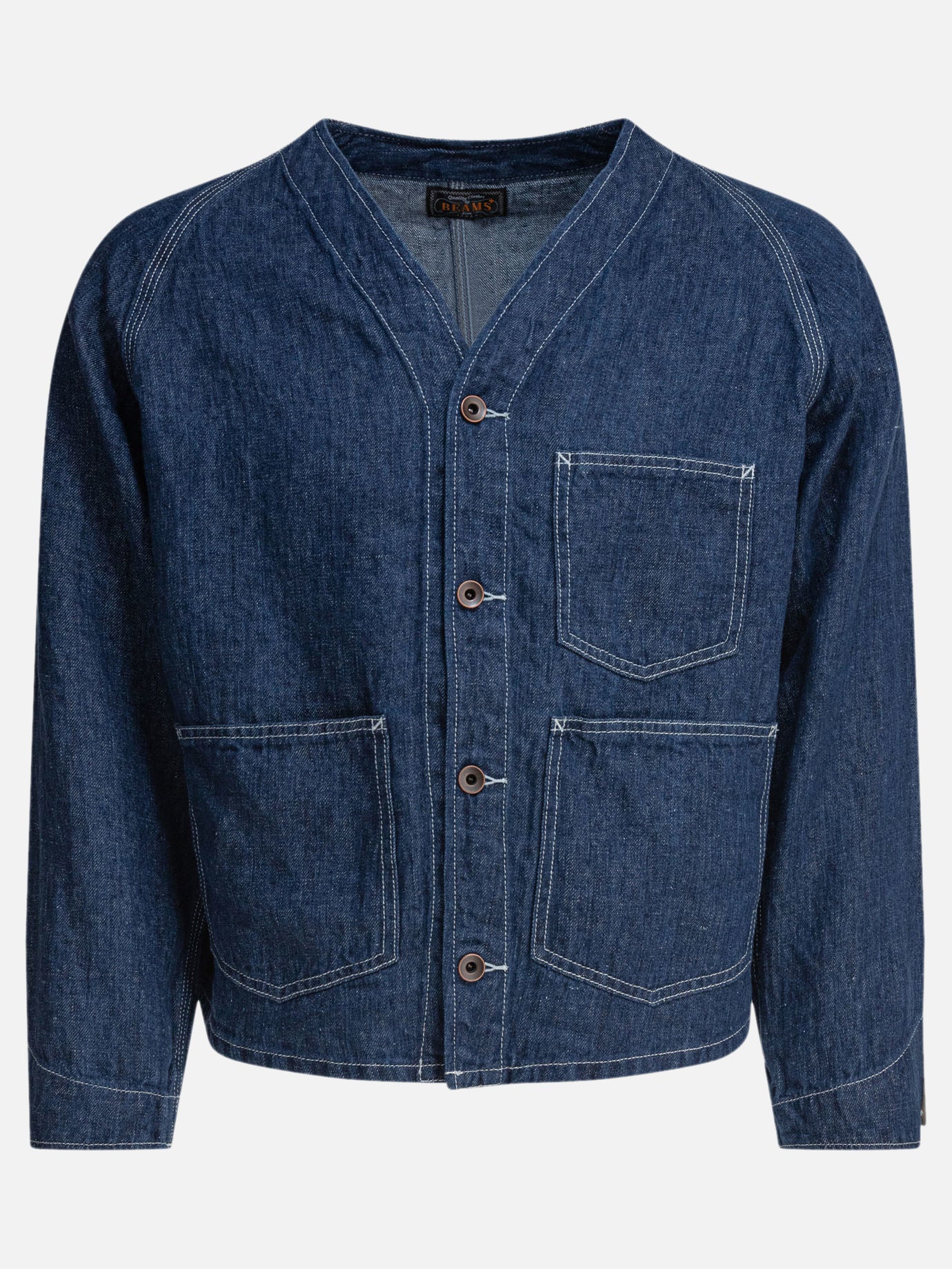 Denim jackets Solid colour  Blue - Beams Plus Men | PDP | VIETTI Online Store | Zoom-Modal
