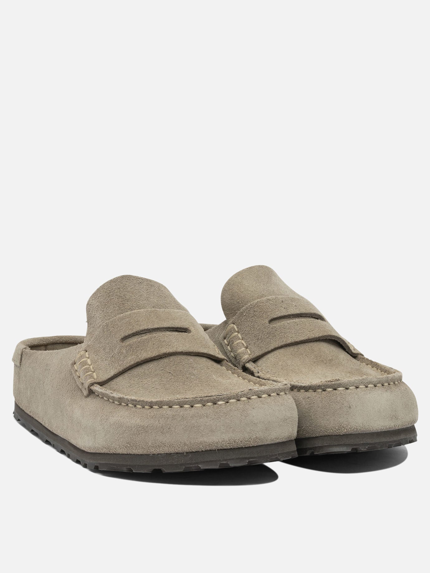 Slippers 100% leather - 100% rubber  Beige - Birkenstock Women | PDP | VIETTI Online Store | Zoom-Modal_2

