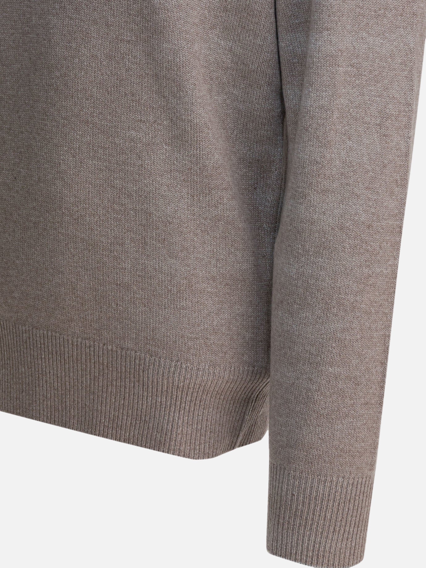 Turtleneck sweaters Solid colour  Beige - Brunello Cucinelli Men | PDP | VIETTI Online Store | thumbnail_4