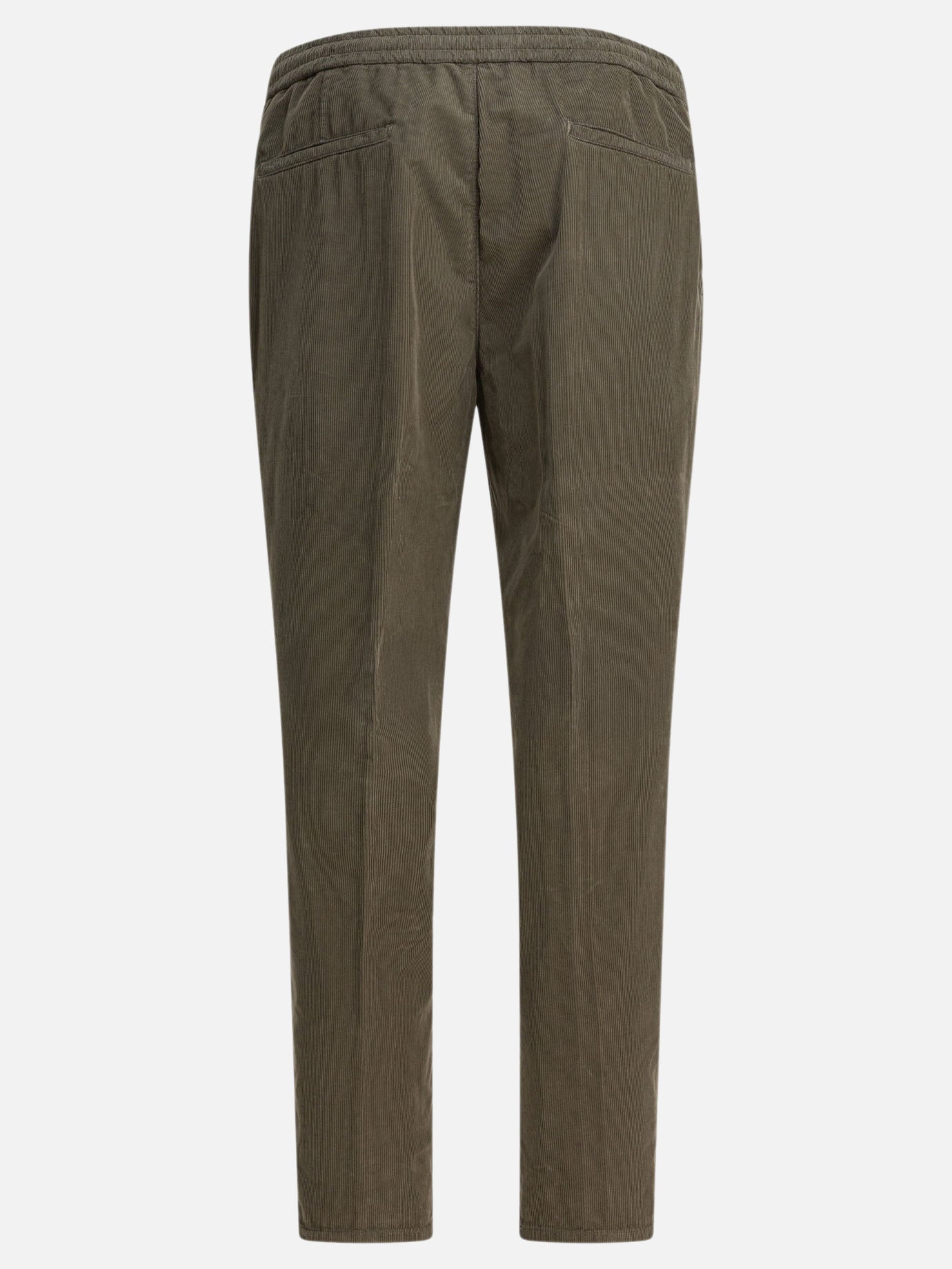 Leisure trousers Solid colour  Green - Brunello Cucinelli Men | PDP | VIETTI Online Store | Zoom-Modal_2
