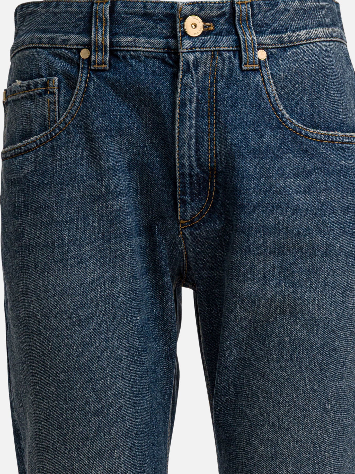 Straight-leg jeans Solid colour  Blue - Brunello Cucinelli Women | PDP | VIETTI Online Store | Zoom-Modal_3
