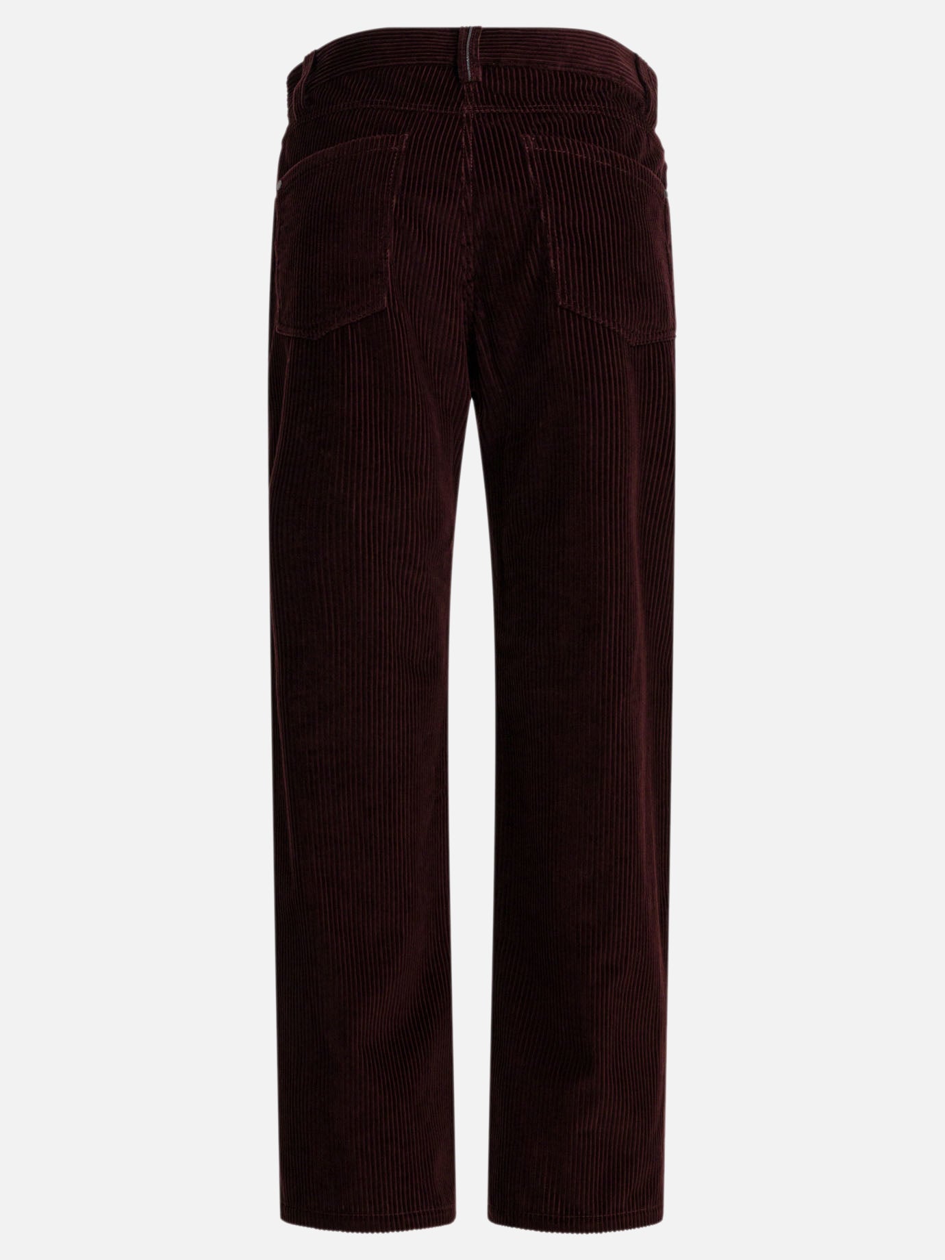 Leisure trousers Solid colour  Bordeaux - Brunello Cucinelli Women | PDP | VIETTI Online Store | Zoom-Modal_2
