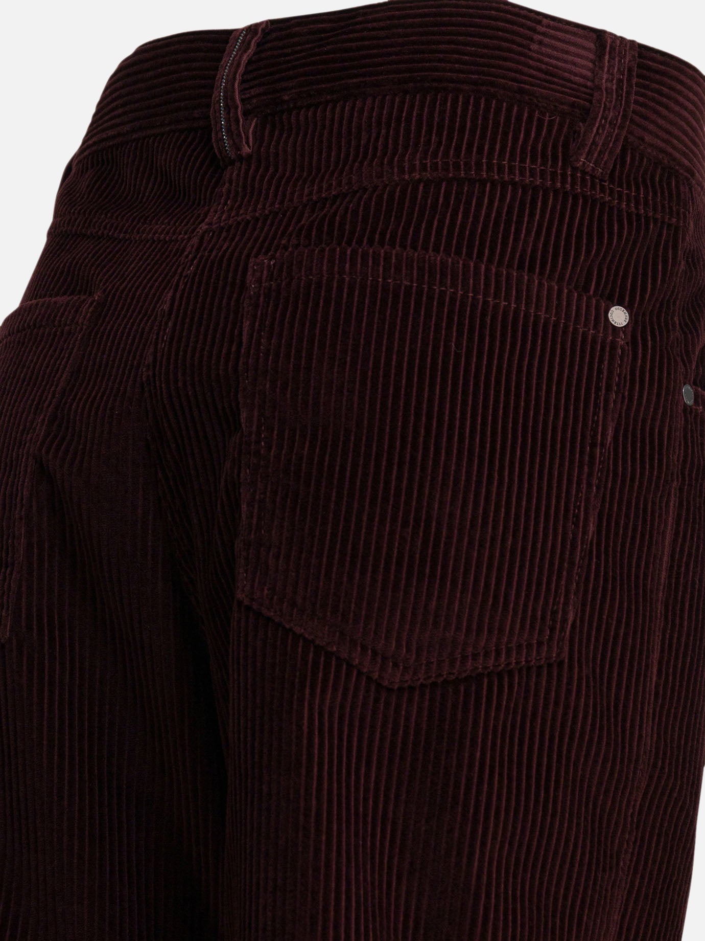 Leisure trousers Solid colour  Bordeaux - Brunello Cucinelli Women | PDP | VIETTI Online Store | Zoom-Modal_4
