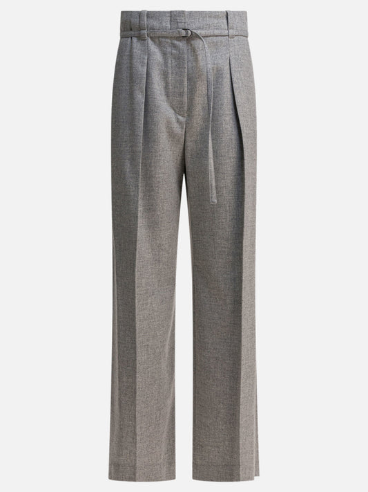 Leisure trousers Solid colour  Grey - Brunello Cucinelli Women | PLP | VIETTI Online Store 
