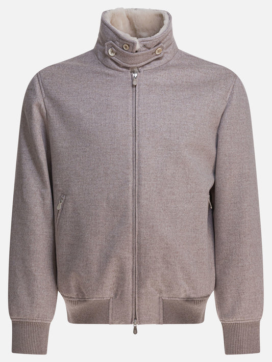 Short coats Solid colour  Brown - Brunello Cucinelli Men | PLP | VIETTI Online Store 
