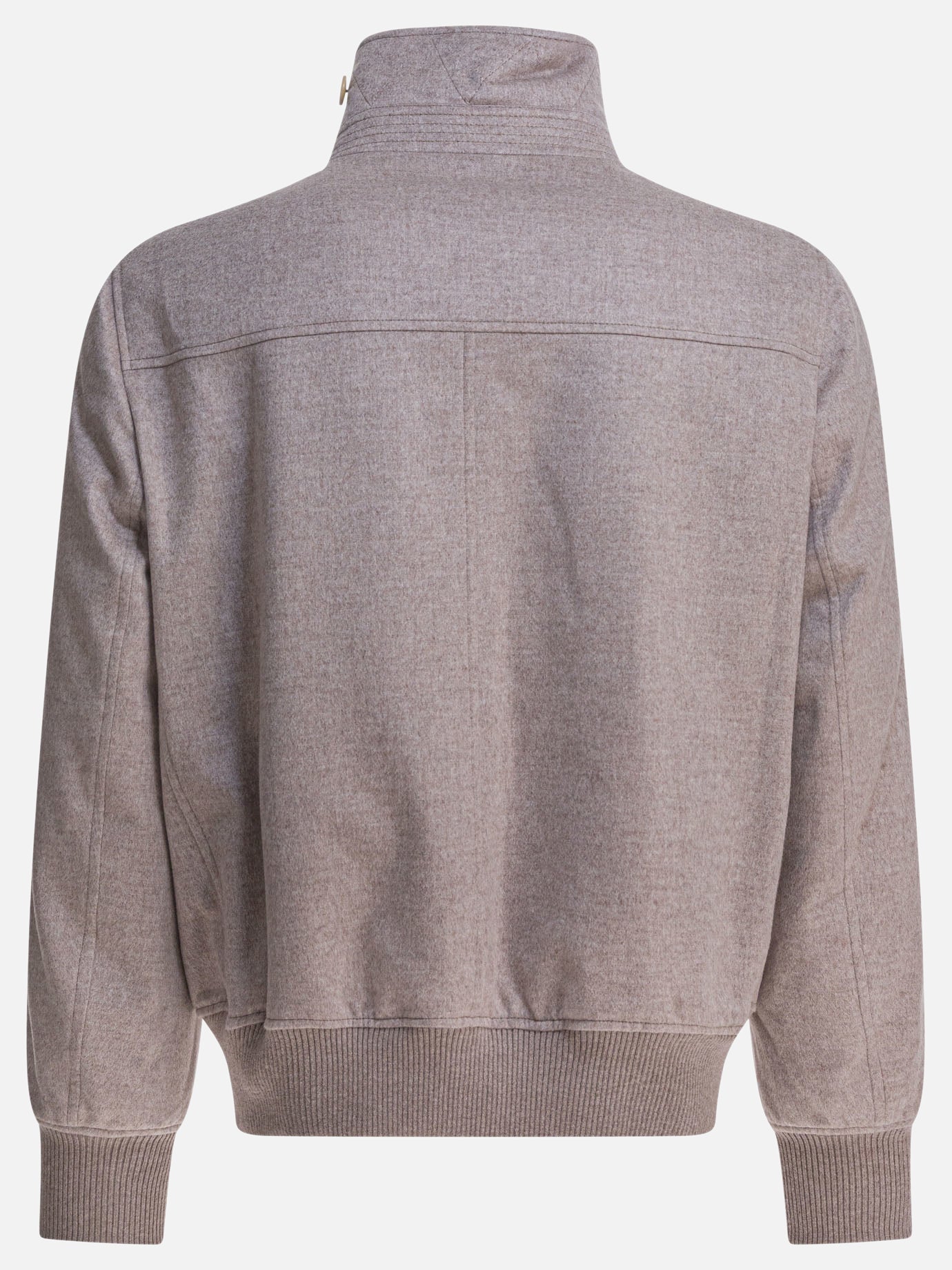 Short coats Solid colour  Brown - Brunello Cucinelli Men | PDP | VIETTI Online Store | Zoom-Modal_2
