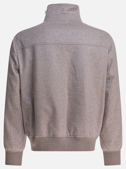 Short coats Solid colour  Brown - Brunello Cucinelli Men | PLP | VIETTI Online Store | 2

