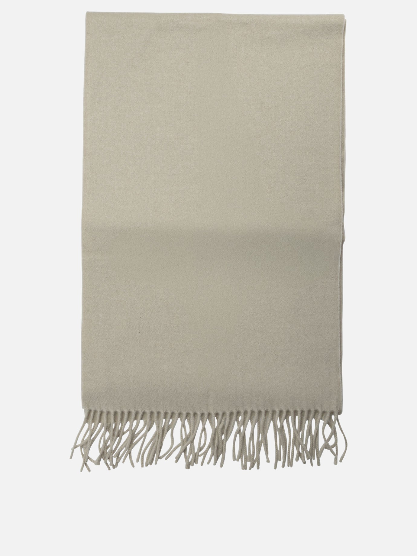 Fringed scarves 100% cashemere  Beige - Brunello Cucinelli Women | PDP | VIETTI Online Store | thumbnail