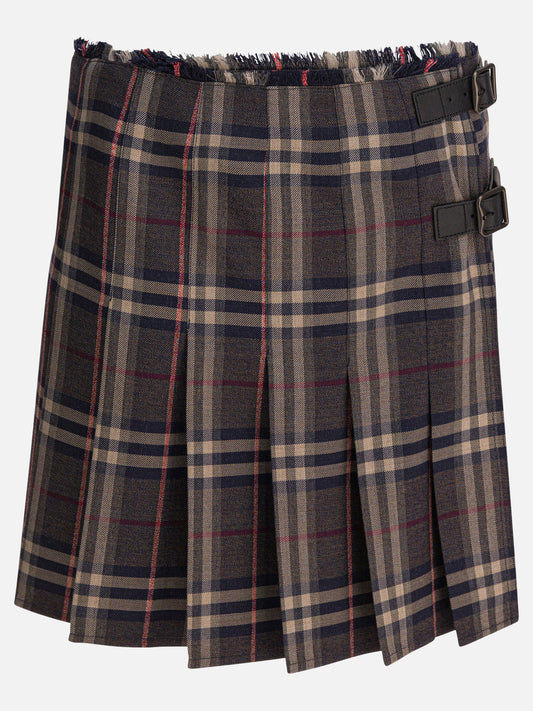 Miniskirts Check  Black - Burberry Women | PLP | VIETTI Online Store 

