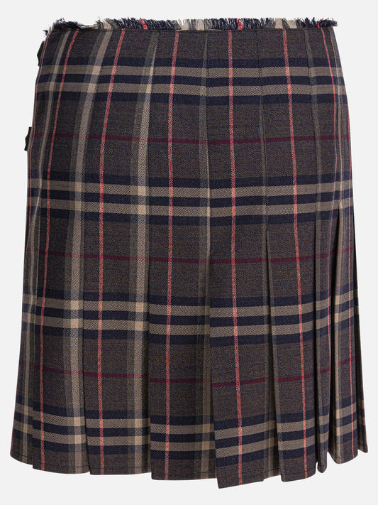 Miniskirts Check  Black - Burberry Women | PLP | VIETTI Online Store | 2
