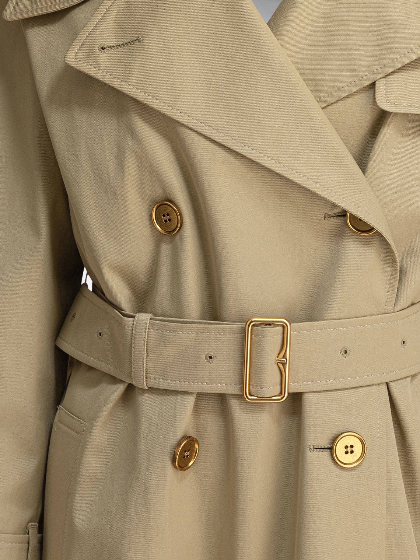 Raincoats & Trench coats Solid colour  Beige - Burberry Women | PDP | VIETTI Online Store | Zoom-Modal_3
