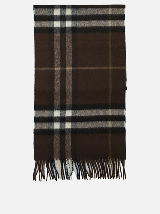 Fringed scarves 100%cashmere  Black - Burberry Men | PDP | VIETTI Online Store 
