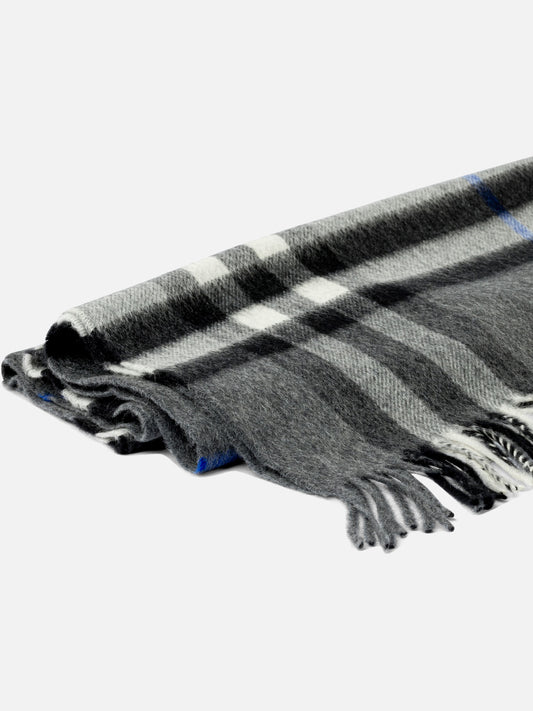Fringed scarves 100%cashmere  Grey - Burberry Men | PDP | VIETTI Online Store | 2
