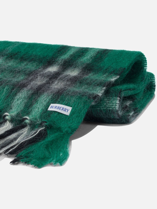 Fringed scarves 100% cashmere  Green - Burberry Men | PDP | VIETTI Online Store | 2
