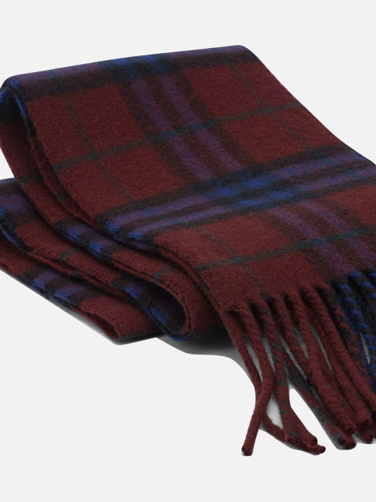 Fringed scarves 100% cashmere  Red - Burberry Women | PDP | VIETTI Online Store | 2
